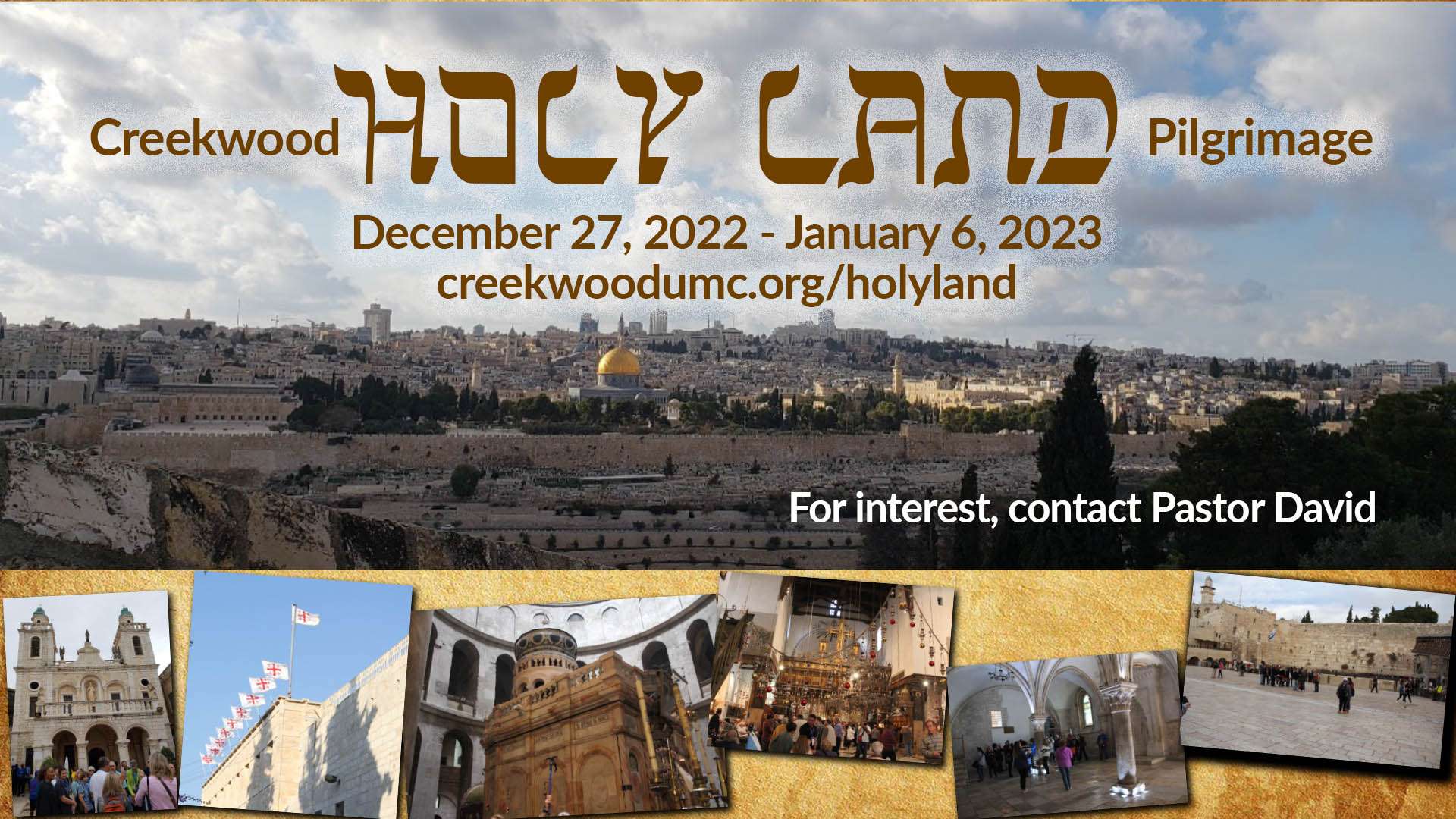 Creekwood - Holy Land