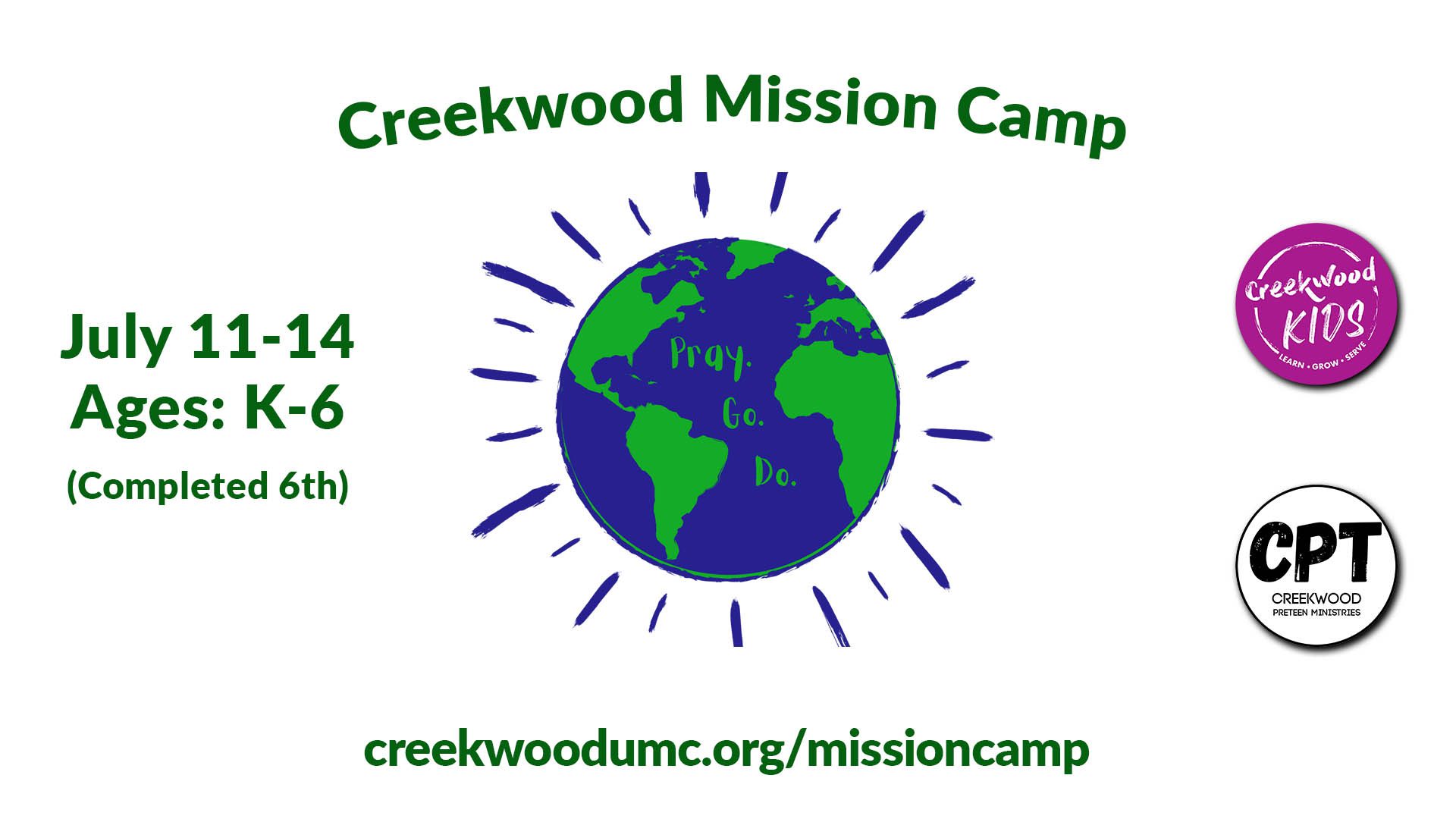 CreekwoodUMC - Mission Camp