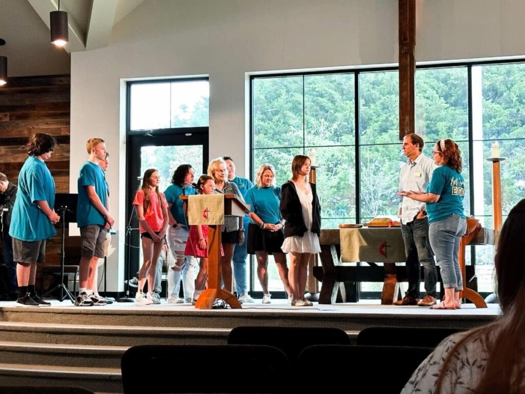 student joining as a church member