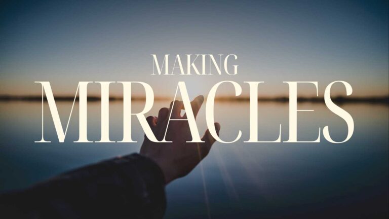 Making Miracles: Walking Miracles