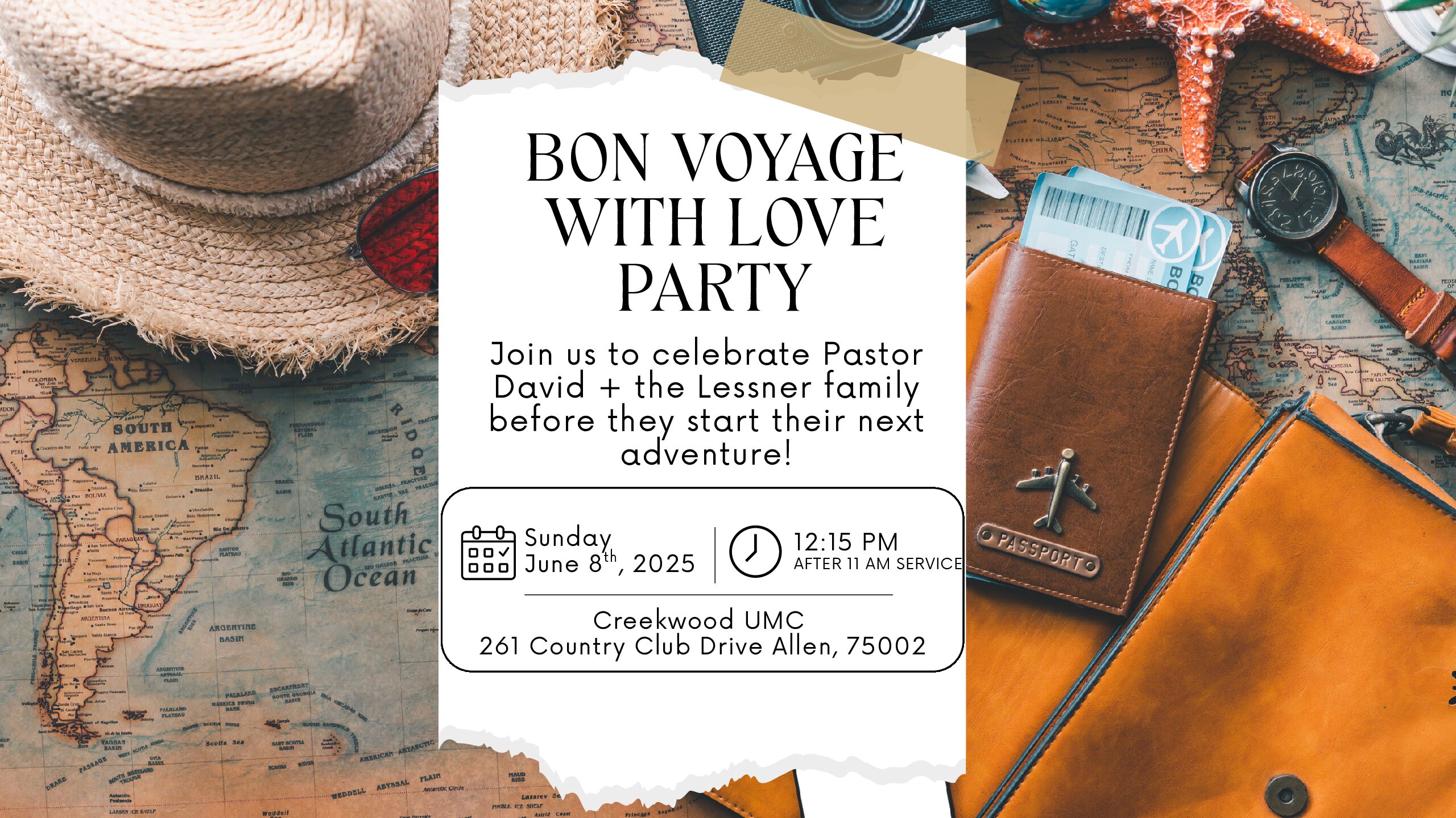 Pastor David’s Going Away Party
