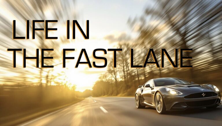 Life in the Fast Lane: Turning the Tassle
