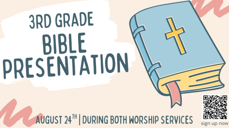 3rd Grade Bible Presentation