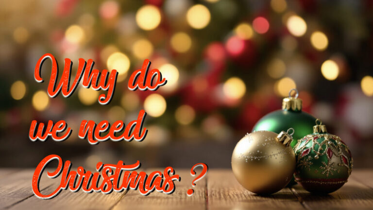 Why Do We Need Christmas?: Light Up The Darkness